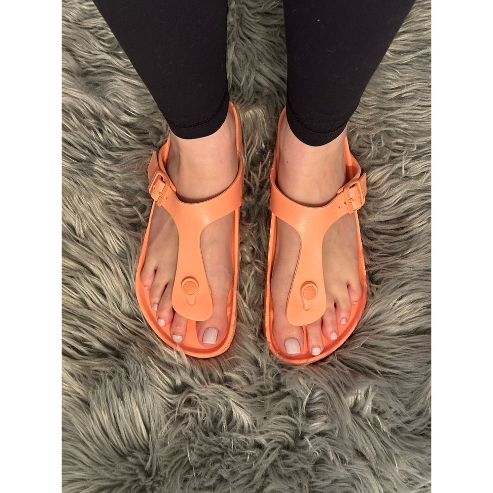 Birkenstock Gizeh Essentials EVA Coral Peach EU 41 Regular/Wide